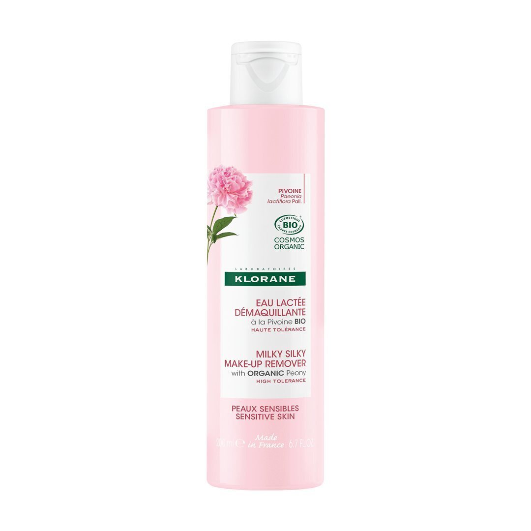 Foto Klorane Make-Up Entferner Pfingstrose Bio milchig-seidig Flasche 200 ml