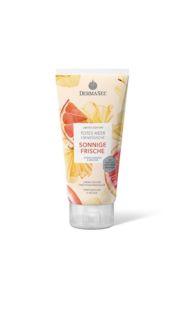 Foto DermaSel Cremedusche sonnige Frische Limited Edition Tube 200 ml