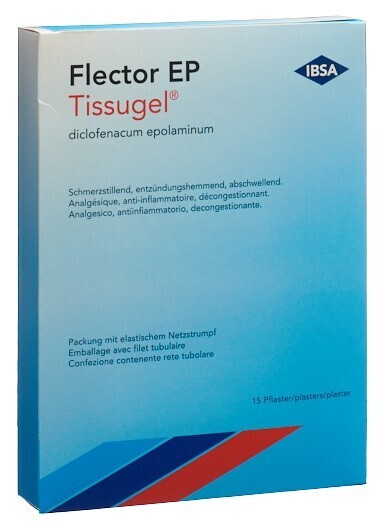 Foto Flector EP Tissugel Pfl 15 Stk