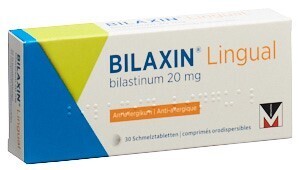Foto Bilaxin Lingual Schmelztabletten 20 mg 30 Stk