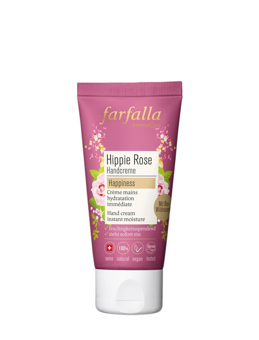 Foto farfalla Handcreme Hippie rose Tube 50 ml