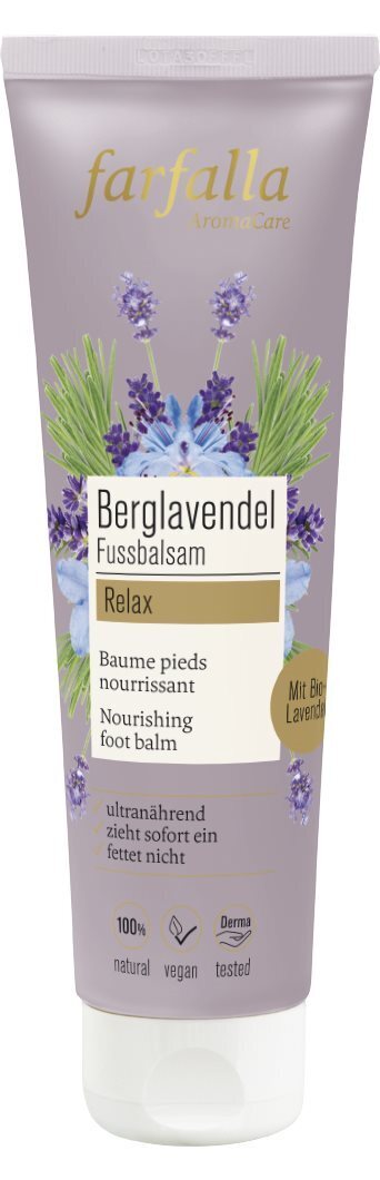 Foto farfalla Fussbalsam Berglavendel Tube 75 ml
