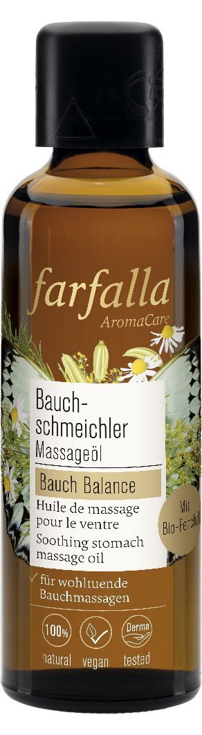 Foto farfalla Bauchschmeichler Massageöl Flasche 75 ml