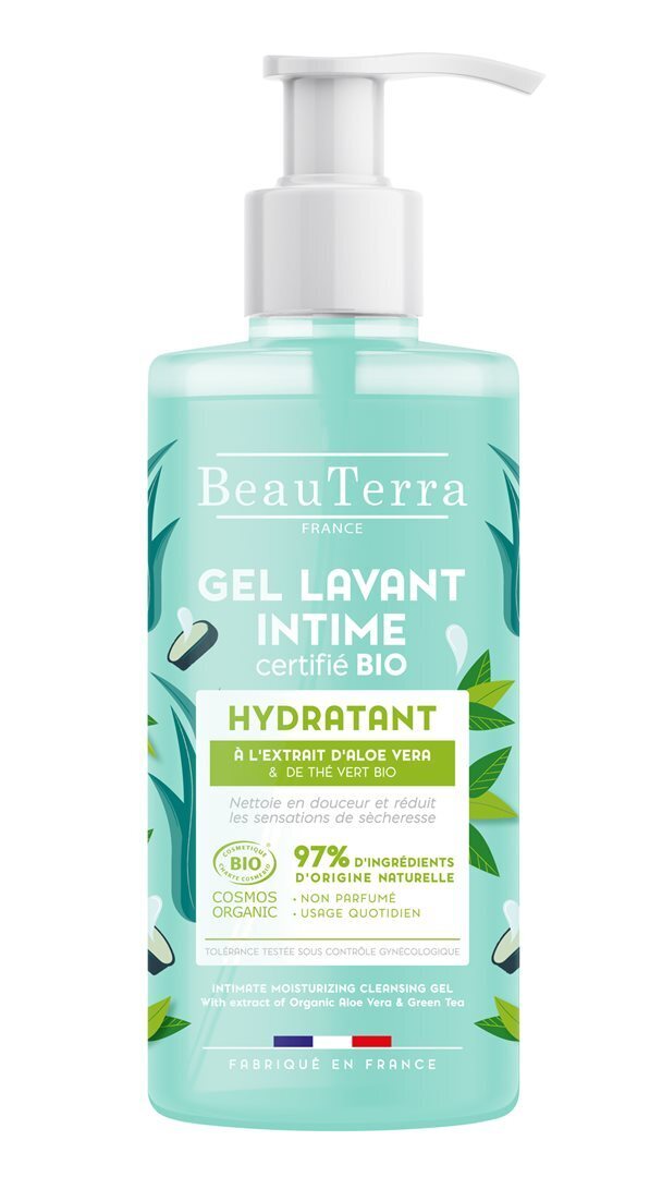 Foto BeauTerra Intim-Gel feuchtigkeitsspendend Bio Flasche 500 ml