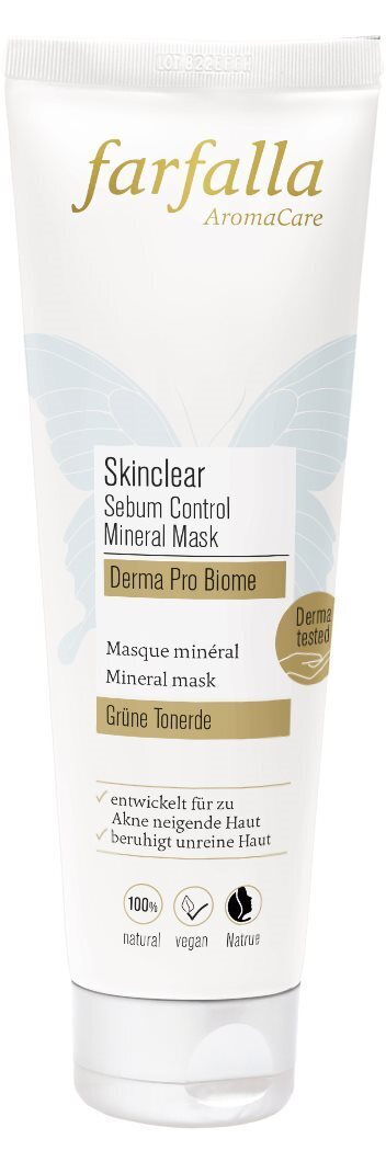 Foto farfalla Skinclear Sebum Control Mineral Mask Tube 50 ml