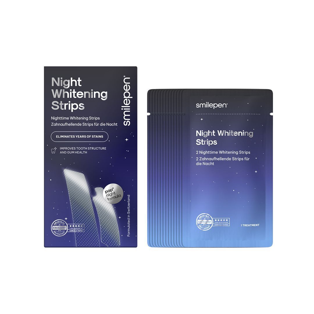 Foto smilepen Night Whitening Strips 10 x 2 Stk