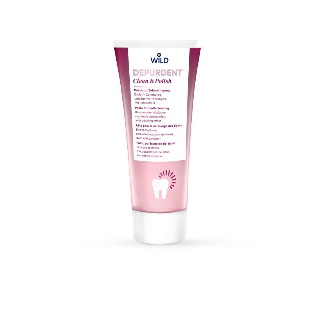 Foto Depurdent Clean & Polish Paste zur Zahnreinigung Tube 75 ml