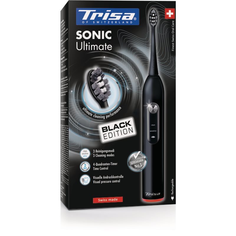 Foto Trisa Elektrozahnbürste Sonic Ultimate Black Edition