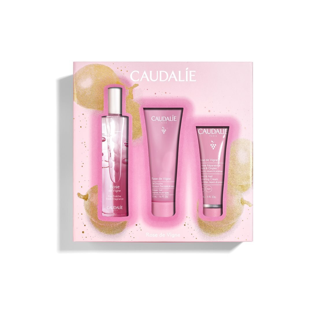 Foto Caudalie Coffret Noël24 Rose Vigne 3 Stk