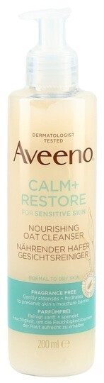 Foto Aveeno Calm+Restore Gesichtsreiniger nährend Hafer Dispenser 200 ml
