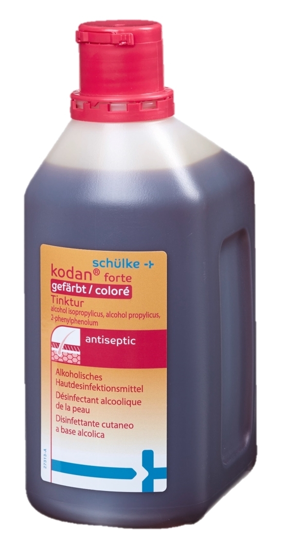 Foto kodan forte gefärbt Lösung Flasche 1 lt