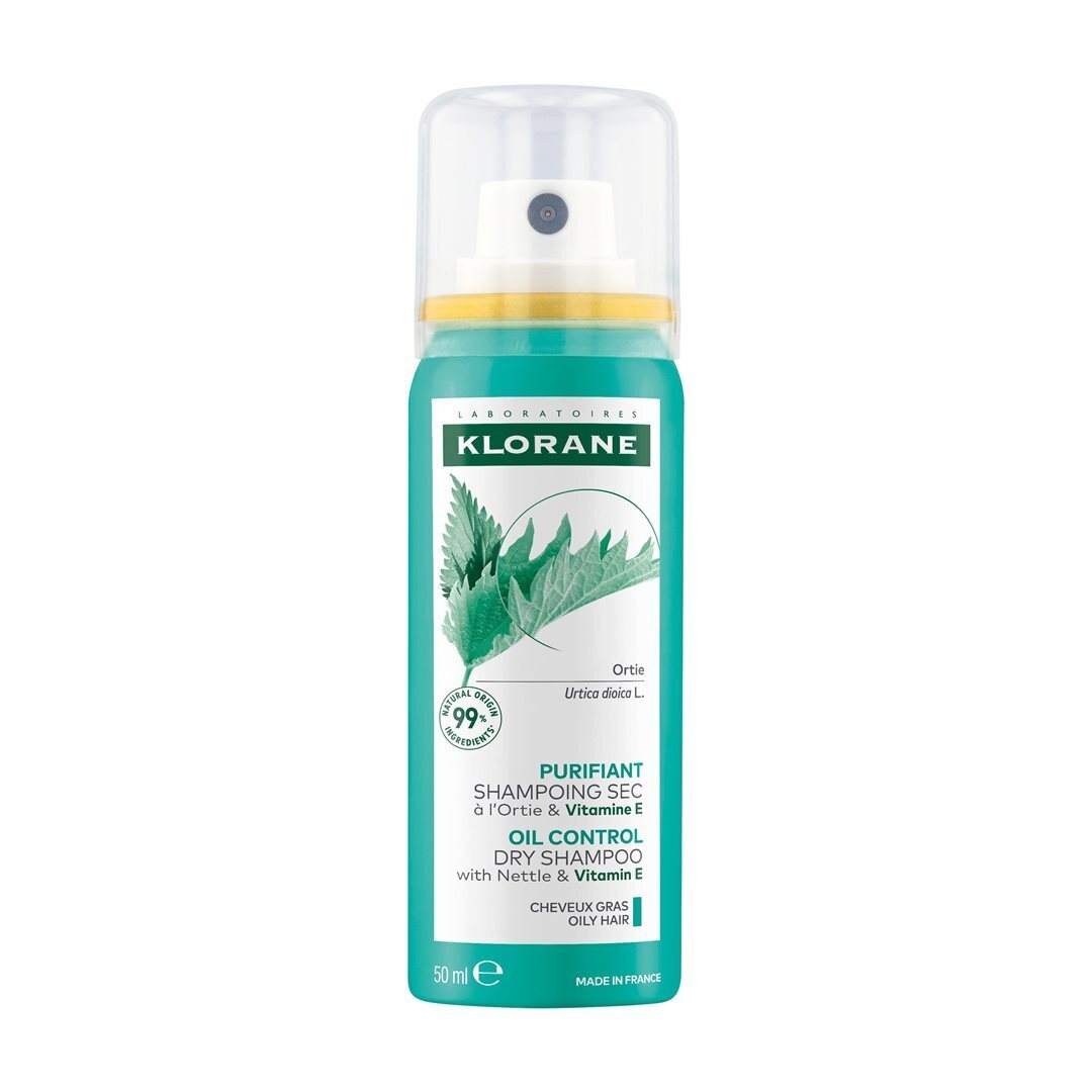 Foto Klorane Trockenshampoo Brennnessel Aeros Spr 50 ml