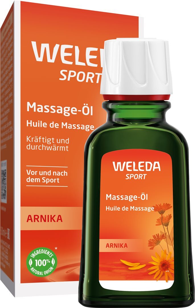 Foto Weleda Sport Massage-Öl Arnika Glasfl 50 ml