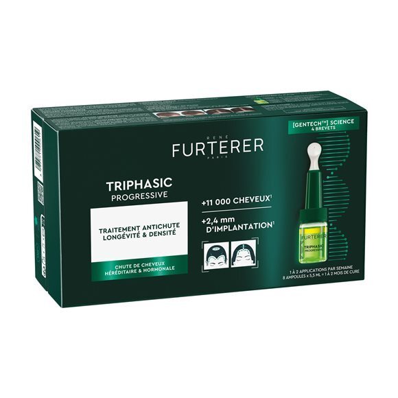 Foto Furterer Triphasic Progressive Kur Gentech 8 x 5.5 ml