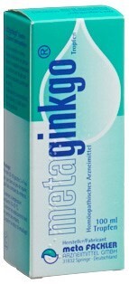 Foto Metaginkgo Tropfen Flasche 100 ml