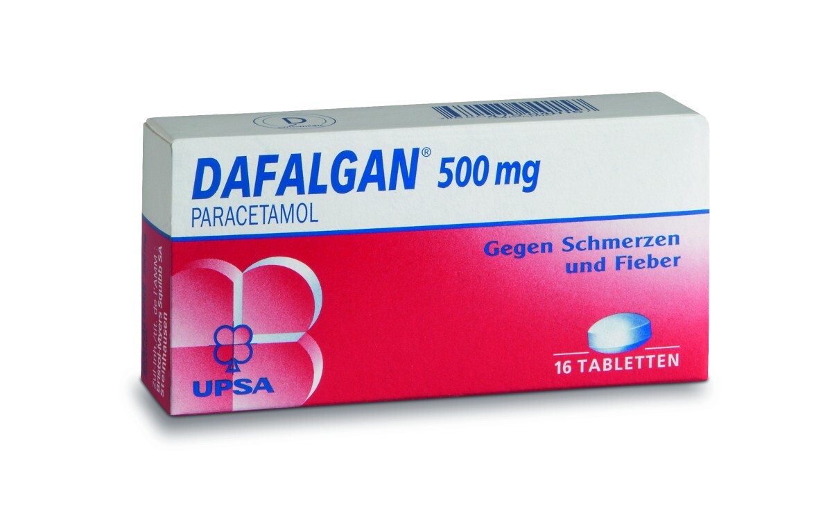 Foto Dafalgan Tabletten 500 mg 16 Stk