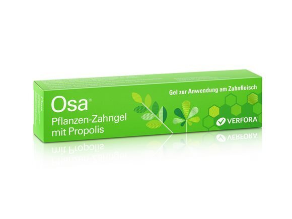 Foto Osa Pflanzen Zahngel mit Propolis Tube 25 g