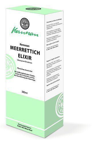 Foto Kernosan Meerrettich Elixir ohne Zucker Flasche 360 ml
