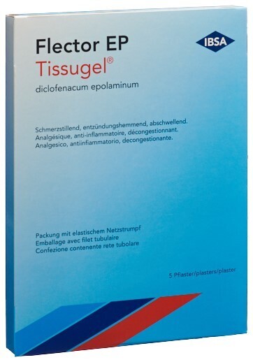 Foto Flector EP Tissugel Pfl 5 Stk