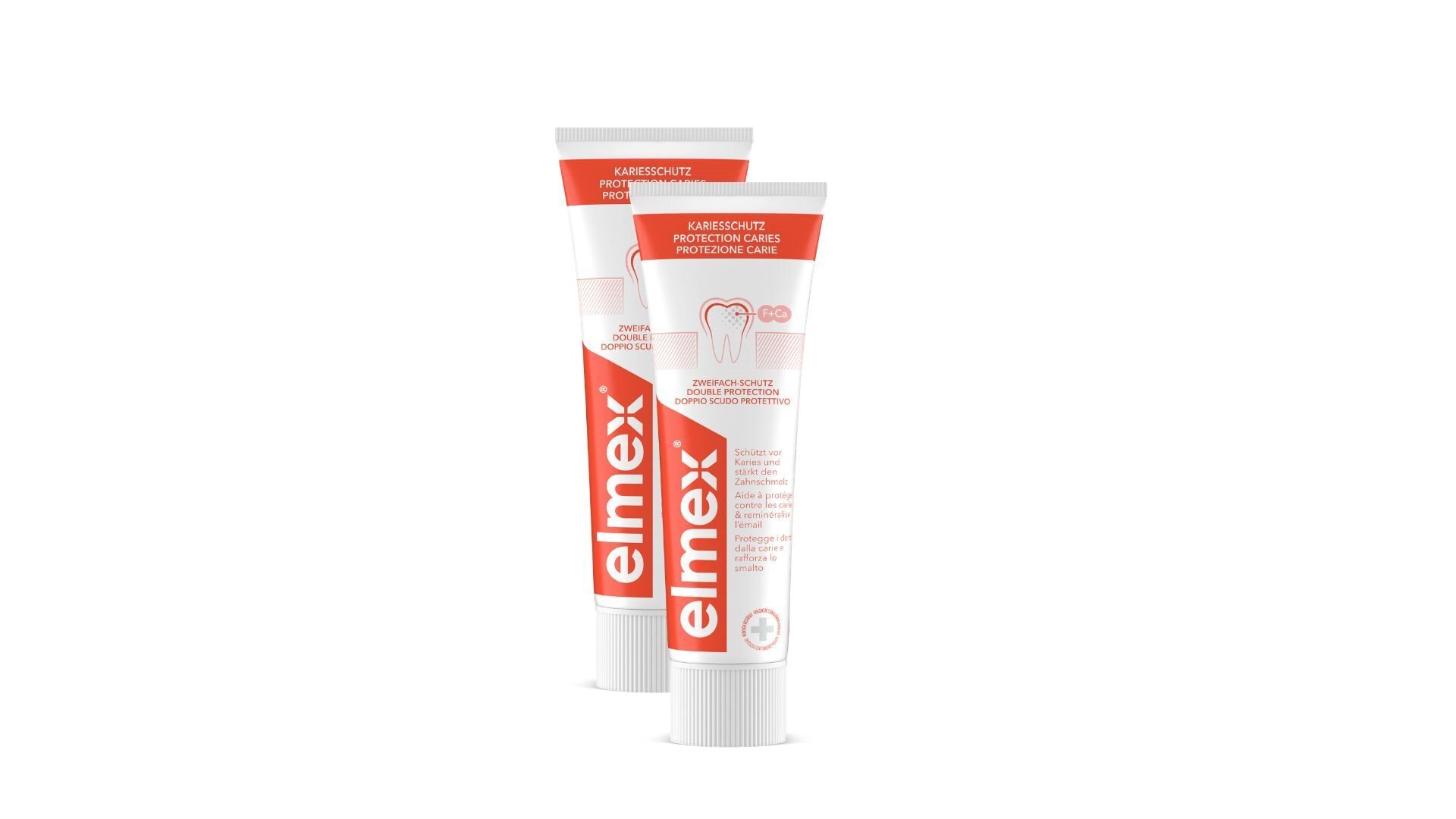Foto elmex KARIESSCHUTZ Zahnpasta Duo 2 x 75 ml