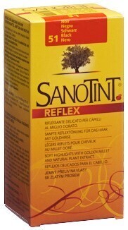 Foto Sanotint Reflex Haartönung 51 schwarz
