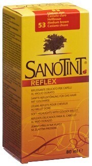 Foto Sanotint Reflex Haartönung 53 hellbraun