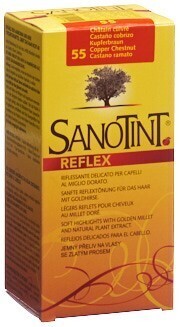 Foto Sanotint Reflex Haartönung 55 kupferbraun