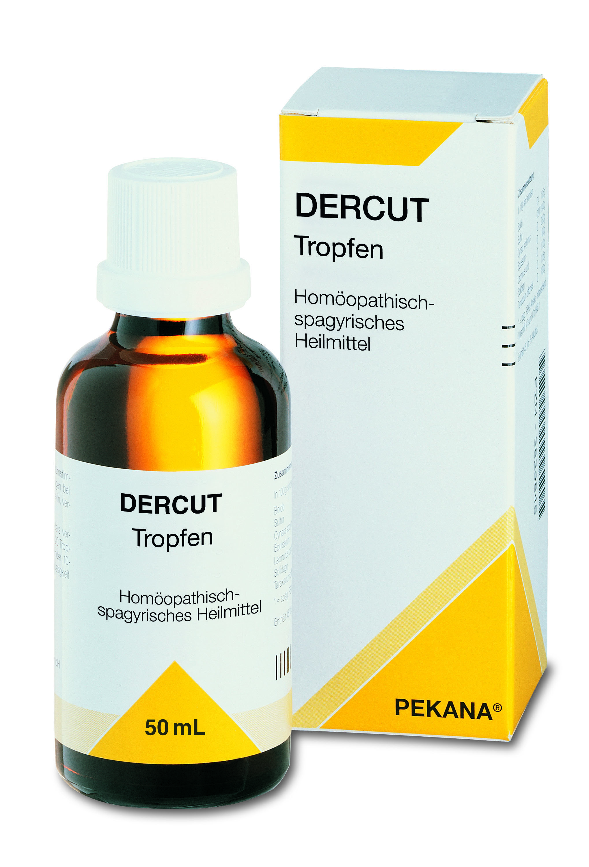 Foto Dercut Tropfen zum Einnehmen Flasche 50 ml
