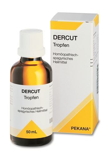 Foto Dercut Tropfen zum Einnehmen Flasche 50 ml