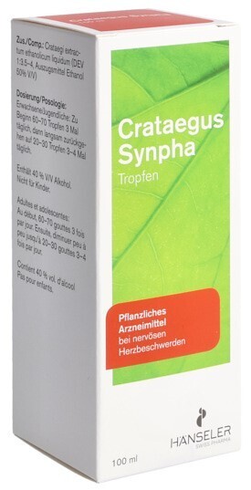 Foto Crataegus Synpha Tropfen Flasche 100 ml