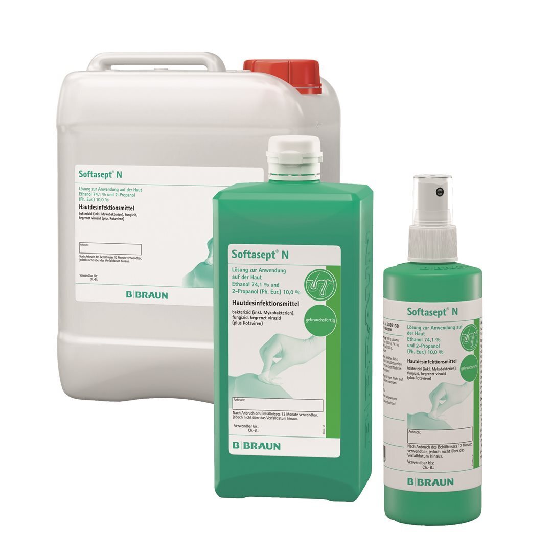 Foto Softasept N farblos Lös Hautdesinfektion Flasche 1000 ml