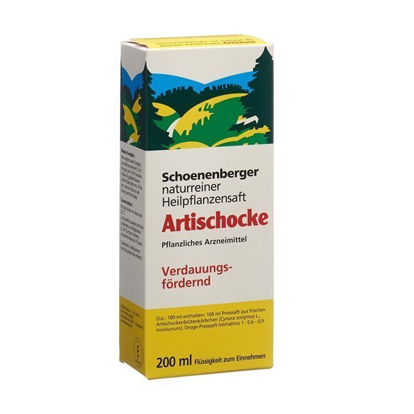 Foto Schoenenberger Artischocken Heilpflanzensaft Flasche 200 ml