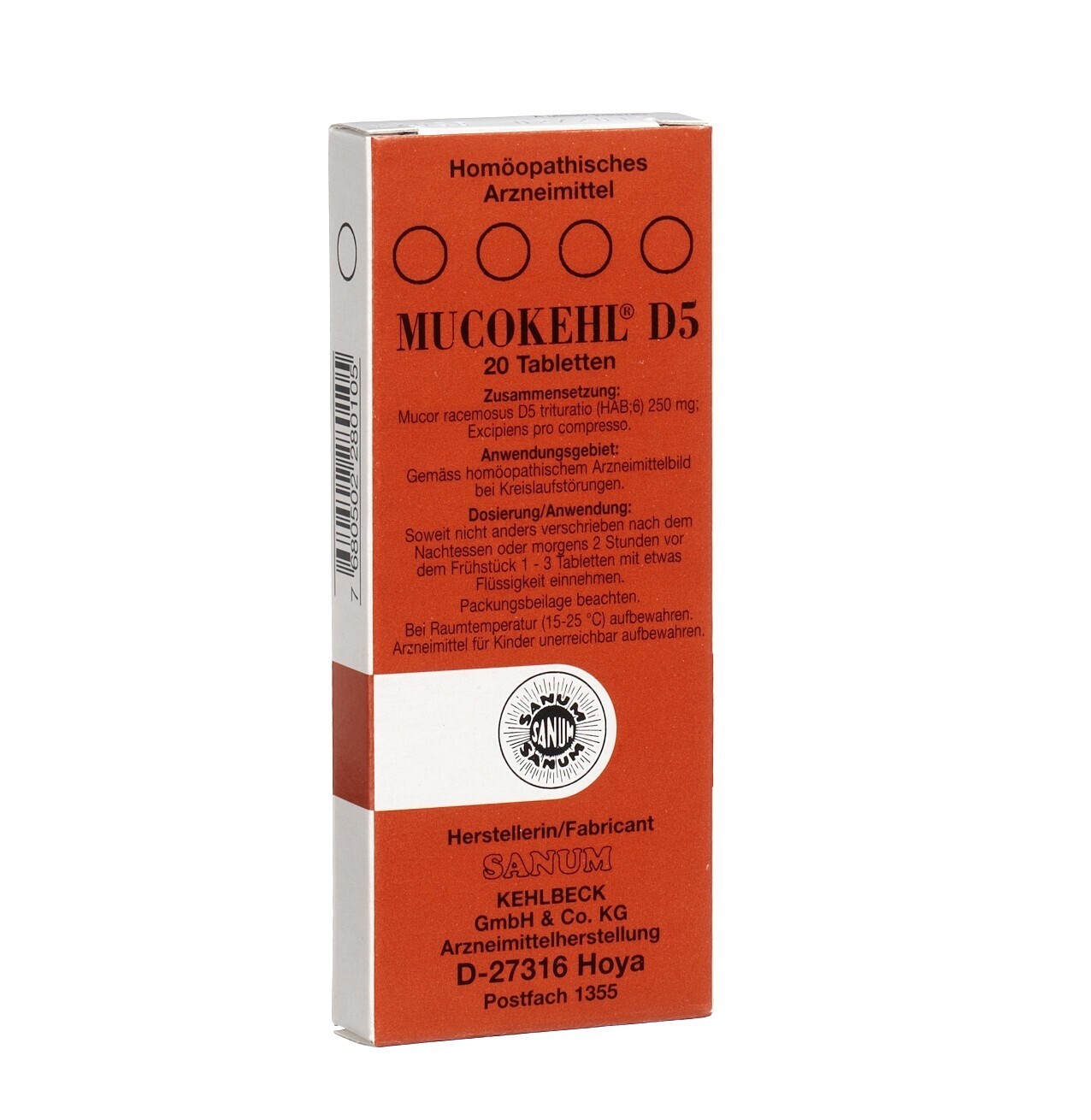 Foto Mucokehl Tabletten D 5 100 Stk