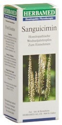 Foto Sanguicimin homöopathische  Wechseljahrtropfen Flasche 50 ml