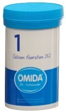 Foto Omida Schüssler Nr1 Calcium fluoratum Tabletten D 12 Dose 100 g