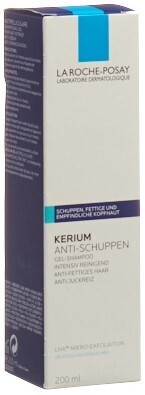 Foto La Roche Posay Kerium Antischuppen fettiges Haar Flasche 200 ml