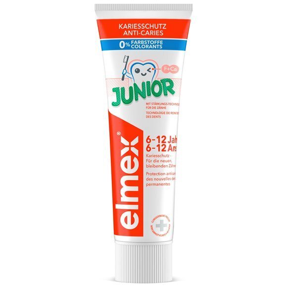 Foto elmex JUNIOR Zahnpasta Tube 75 ml