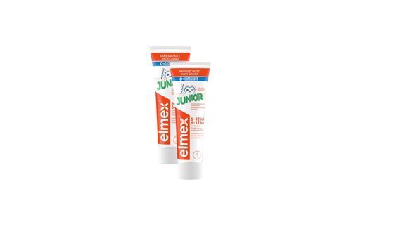 Foto elmex JUNIOR Zahnpasta Duo 2 x 75 ml