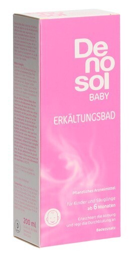 Foto Denosol Baby Erkältungsbad Flasche 200 ml