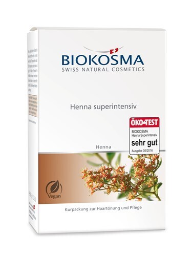 Foto BIOKOSMA Henna superintensiv Beutel 100 g