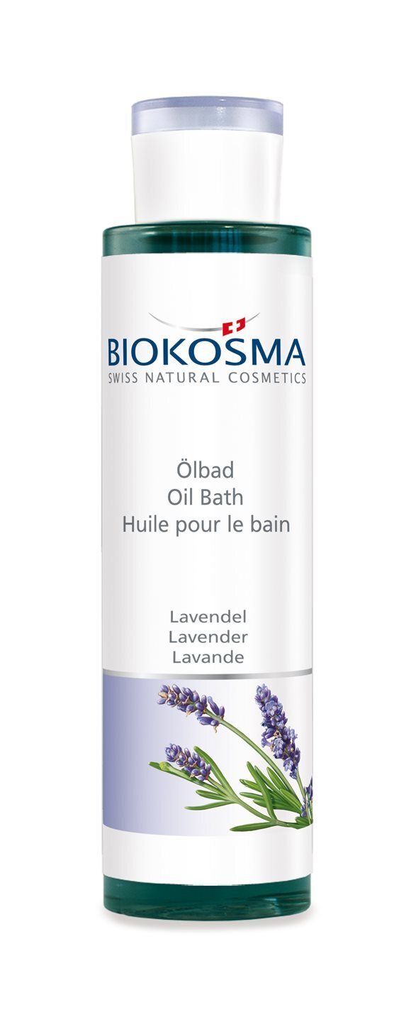 Foto BIOKOSMA Ölbad Lavendel Flasche 200 ml