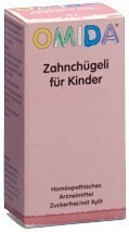 Foto Omida Zahnchügeli für Kinder ohne Zucker Flasche 10 g