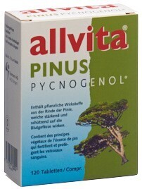 Foto Allvita Pinus Pycnogenol Tabletten 120 Stk