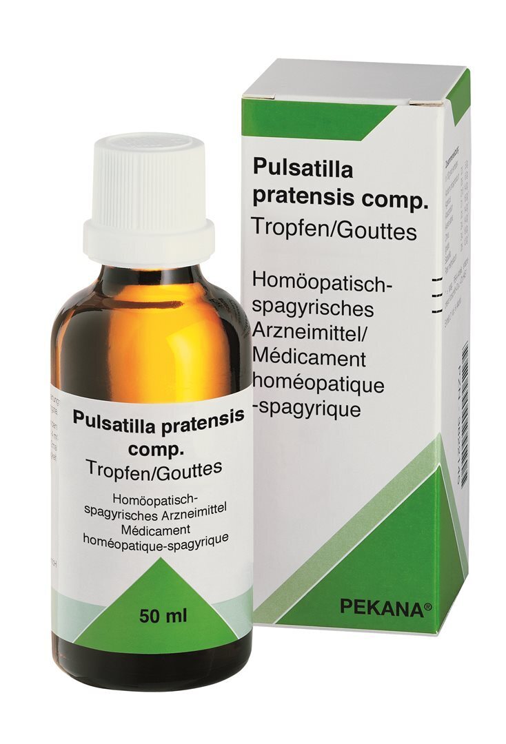 Foto Pekana Pulsatilla pratensis compositum Tropfen zum Einnehmen Flasche 50 ml