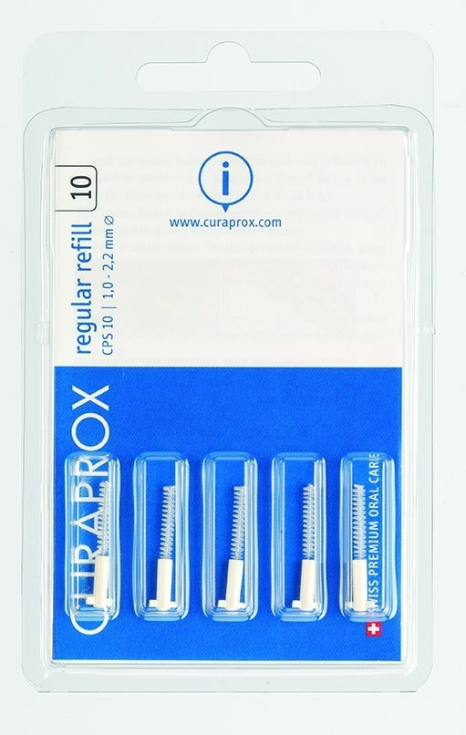 Foto Curaprox CPS 10 Regular Interdentalbürste weiss 5 Stk