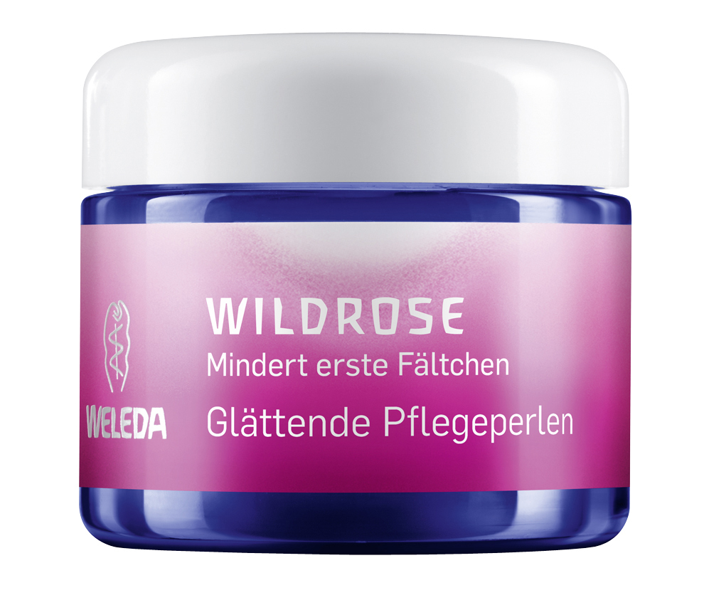 Foto Weleda Pflegeperlen glättend Wildrose 30 Stk