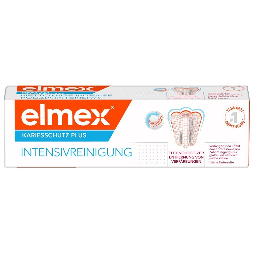Foto elmex INTENSIVREINIGUNG Zahnpasta Tube 50 ml