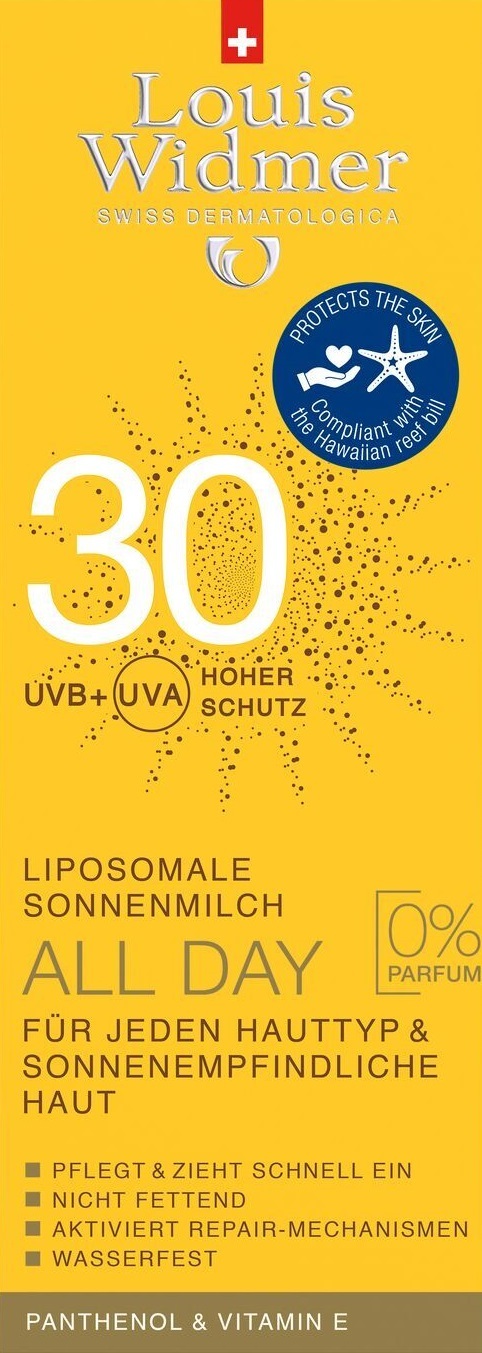 Foto Louis Widmer All Day LSF30 Family Pack ohne Parfum 200 ml