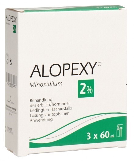 Foto Alopexy Lösung 2 % 3 Spr 60 ml