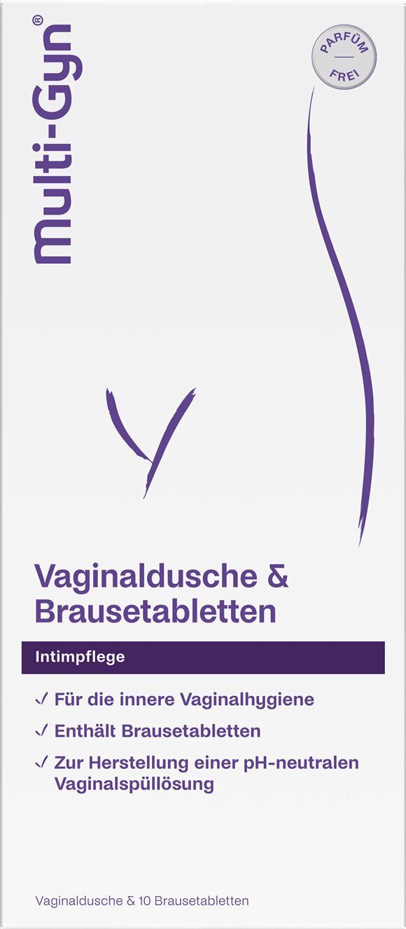 Foto Multi-Gyn Combi Vaginal-Dusch + Brausetabletten